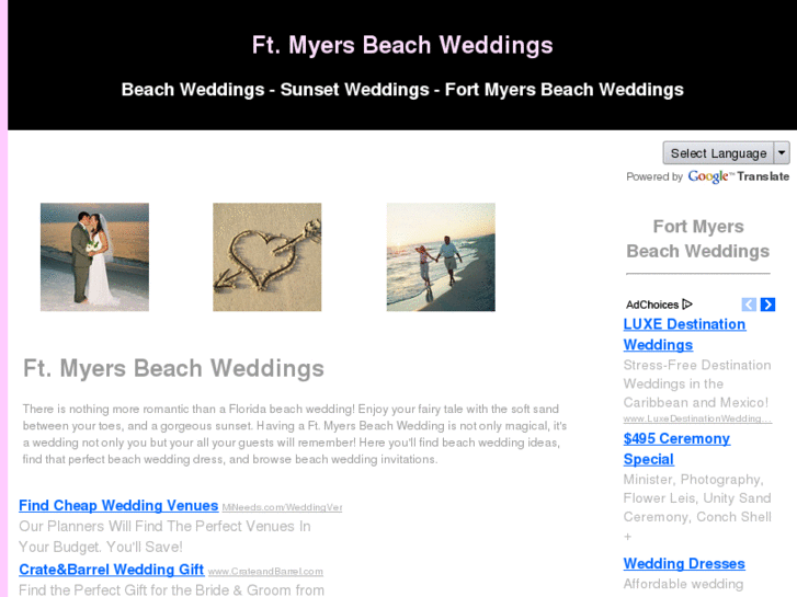 www.ftmyersbeachweddings.com