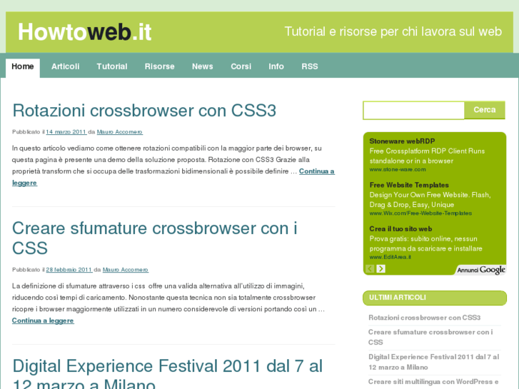 www.howtoweb.it