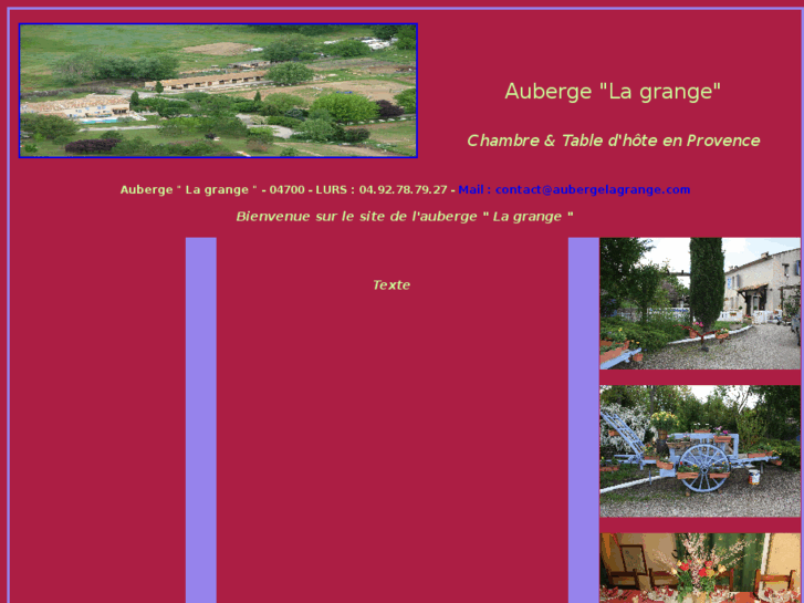 www.lagrangeauberge.com