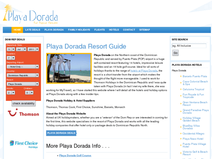 www.playa-dorada.co.uk