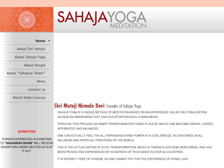 www.sahajayoganargol.org