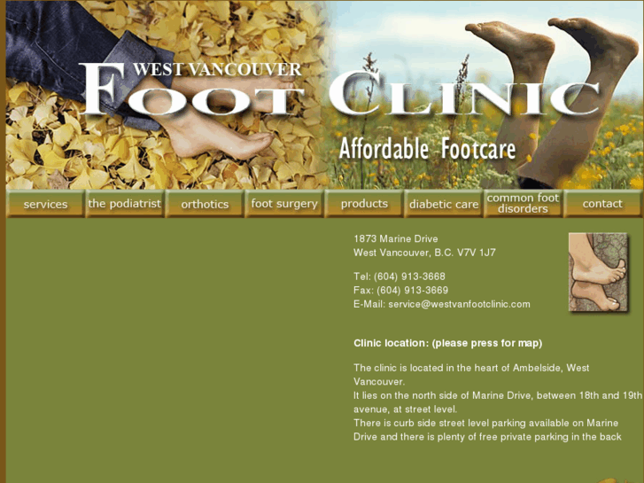 www.westvanfootclinic.com