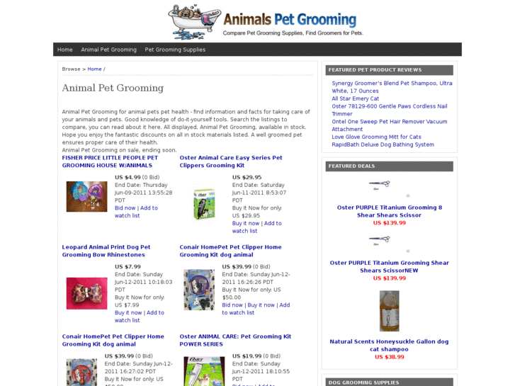 www.animalspetgrooming.com