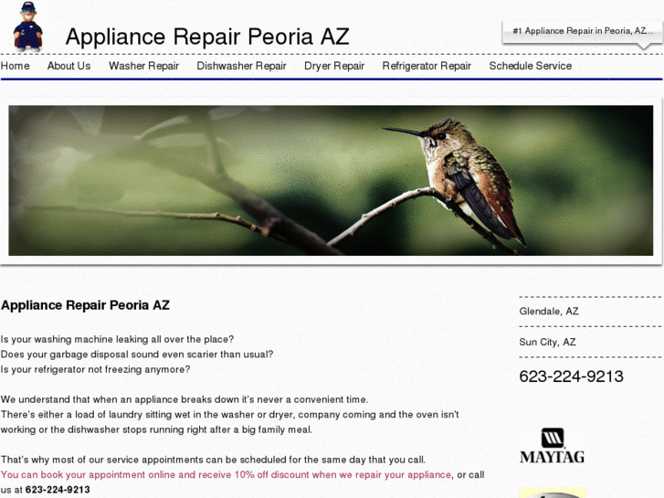 www.azpeoriaappliancerepair.com