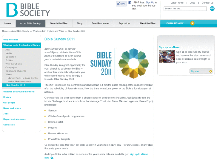 www.biblesunday.org