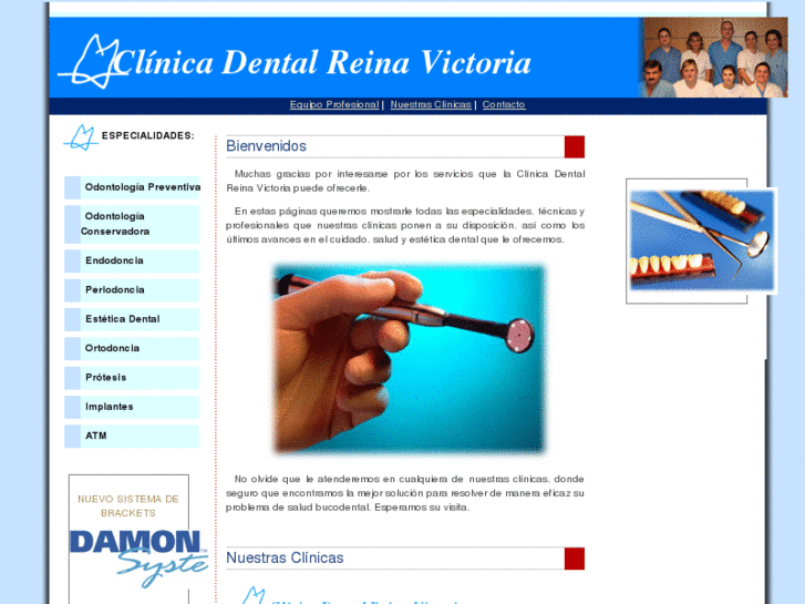 www.clinicadentalreinavictoria.es