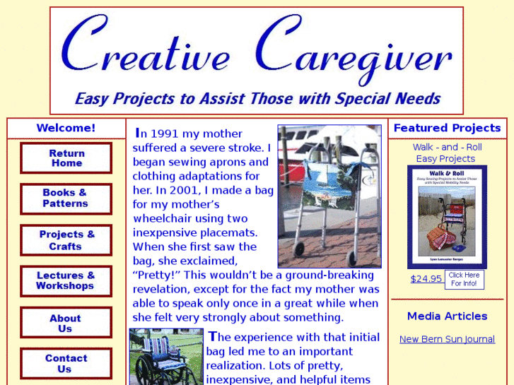 www.creativecaregiver.com