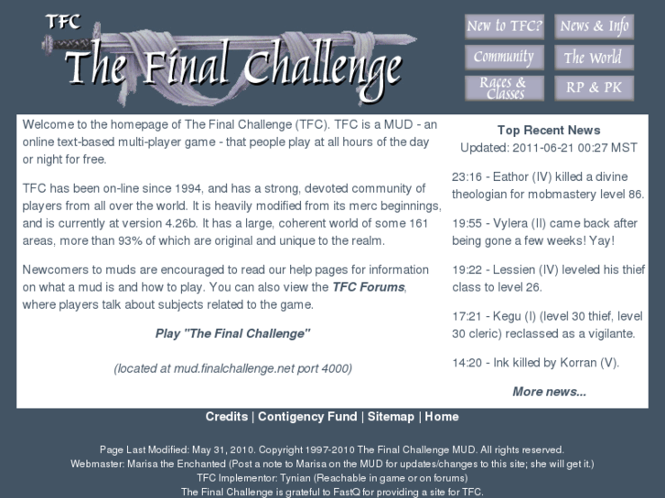 www.finalchallenge.net