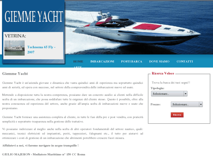 www.giemmeyacht.com