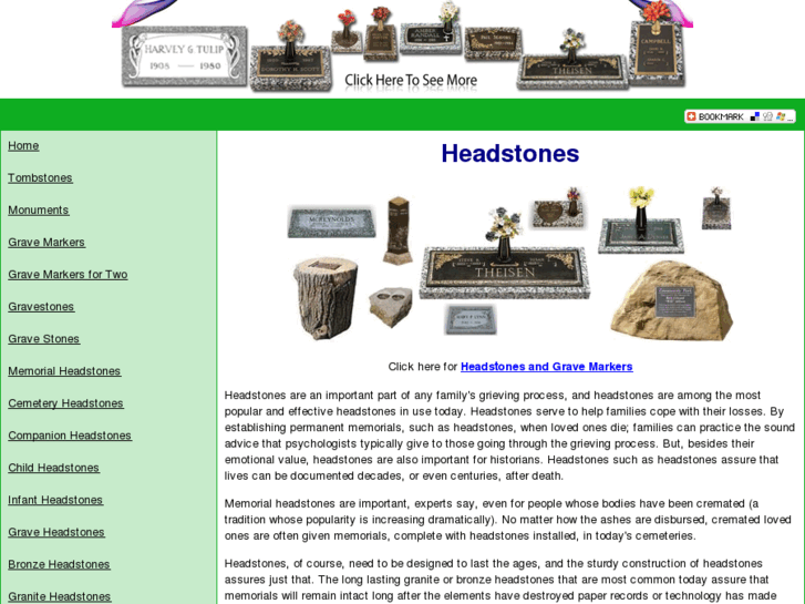 www.headstones.net