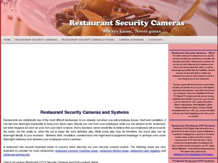 www.restaurantsecuritycameras.net