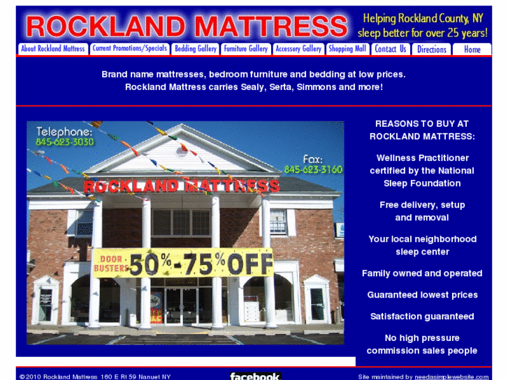 www.rocklandmattress.com