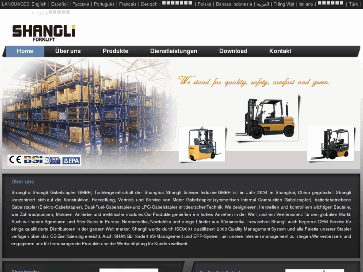 www.shangliforklift.de