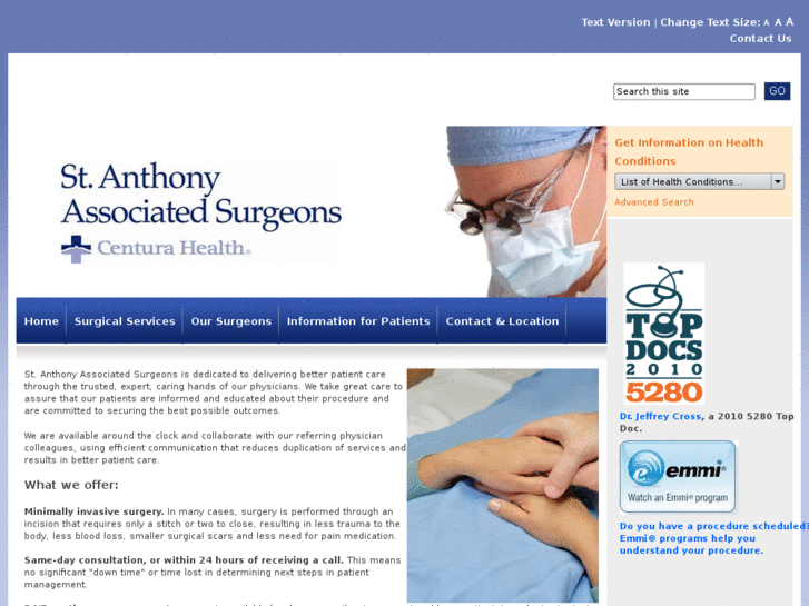 www.stanthonysurgeons.org