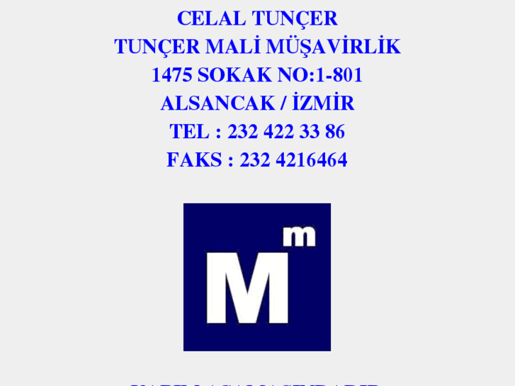 www.tuncermalimusavirlik.com