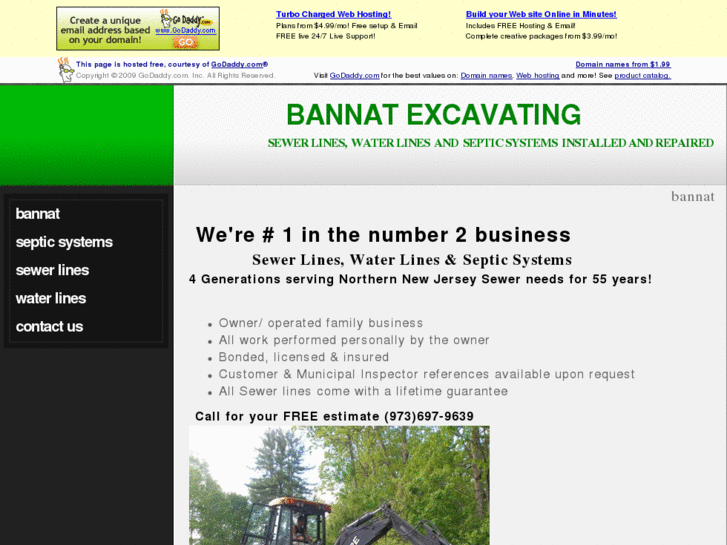 www.bannatexcavating.com