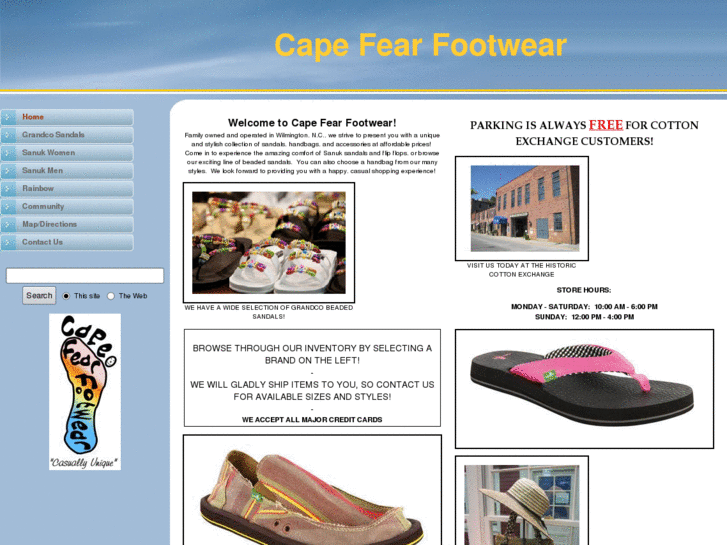 www.capefearfootwear.com