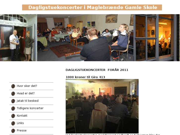 www.dagligstuekoncerter.dk