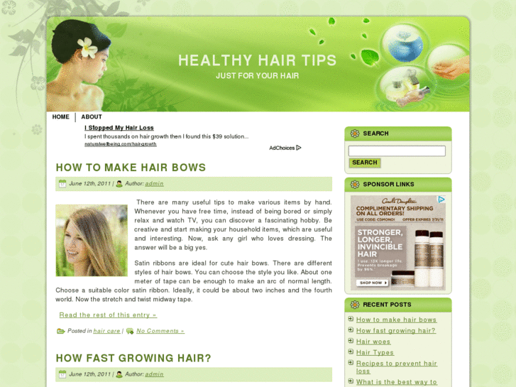 www.healthyhair-tips.com