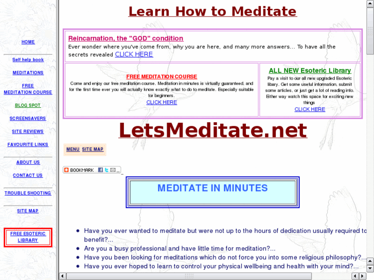 www.letsmeditate.net