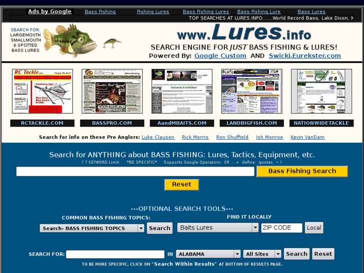 www.lures.info