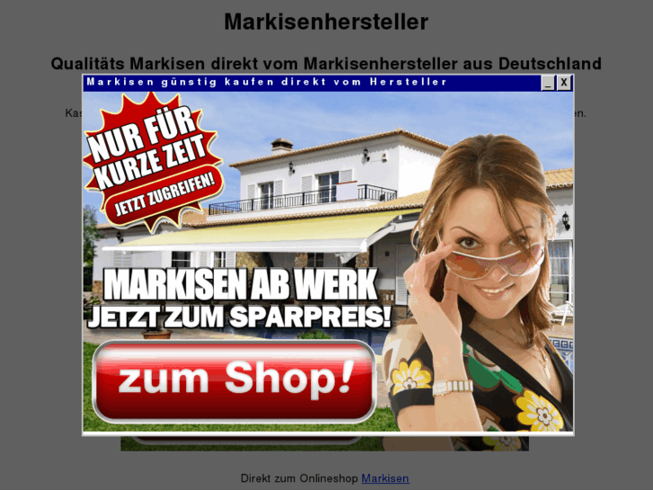 www.markisenhersteller.com