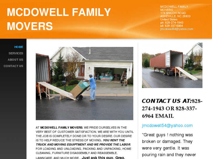 www.mcdowellfamilymovers.com