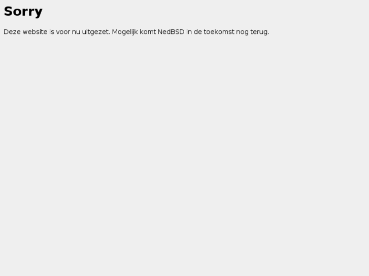 www.nedbsd.nl