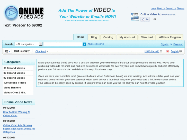 www.onlinevideoadvertisement.com