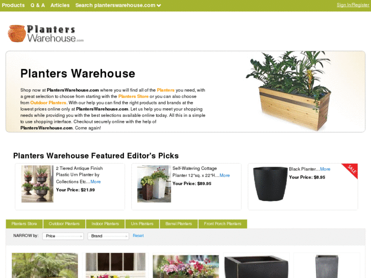 www.planterswarehouse.com