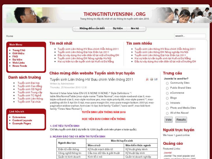 www.thongtintuyensinh.org