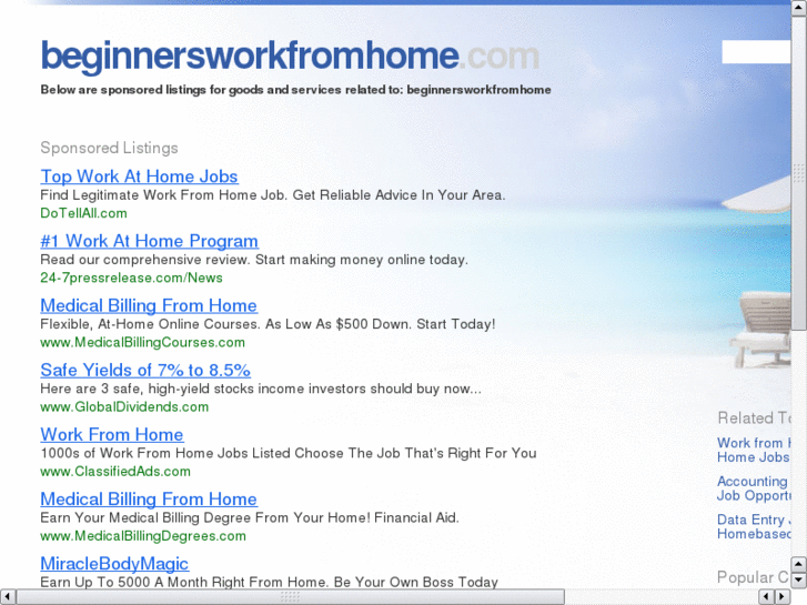 www.beginnersworkfromhome.com