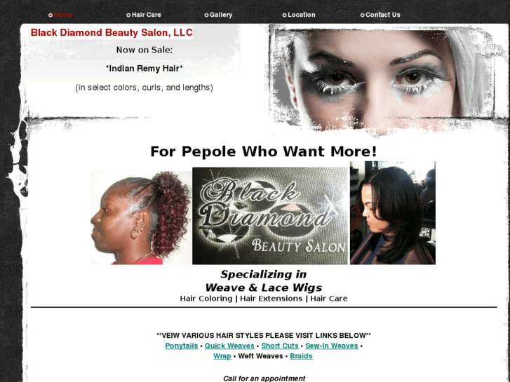 www.blackdiamondbeautysalon.com