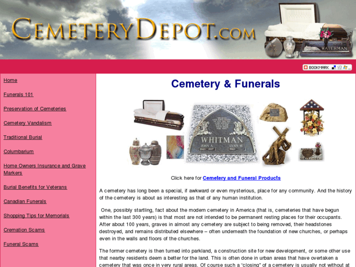 www.cemeterydepot.com