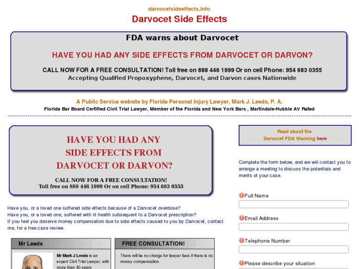 www.darvocetsideeffects.info