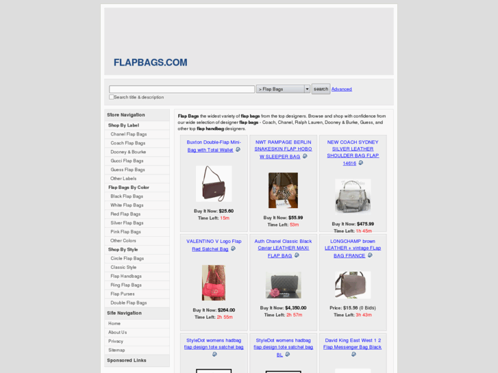 www.flapbags.com