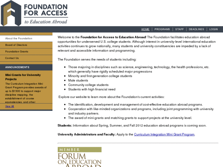 www.foundation4access.net