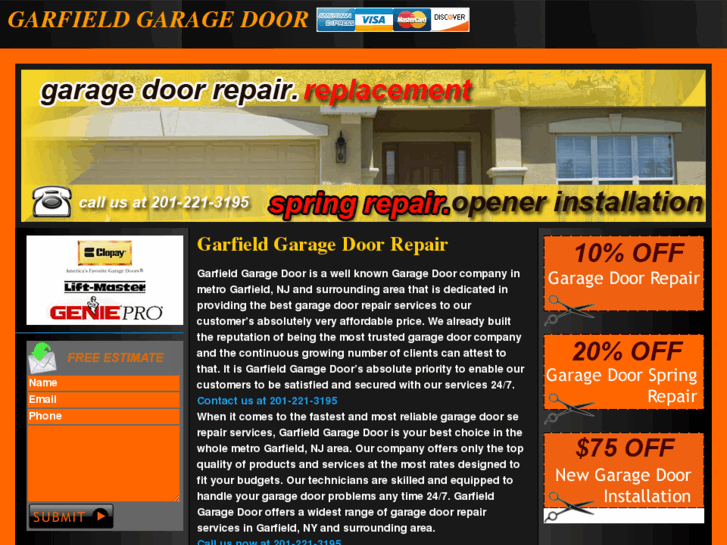 www.garfieldgaragedoor.com