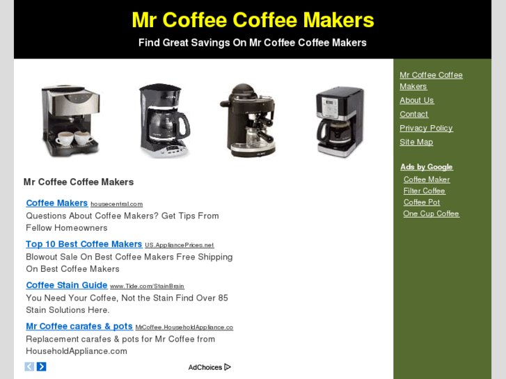 www.mrcoffeecoffeemakers.com