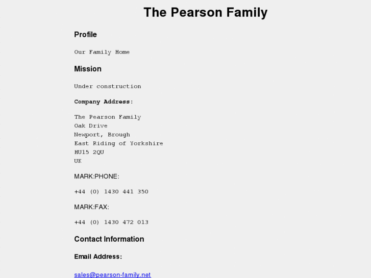 www.pearson-family.net