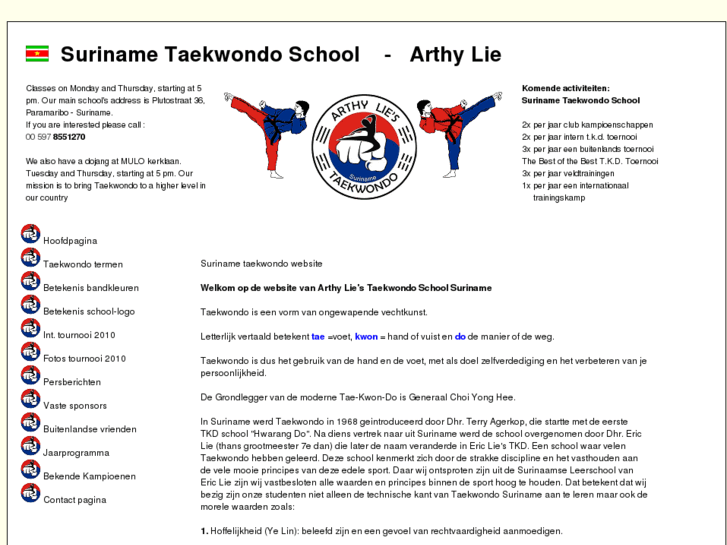 www.taekwondosuriname.com