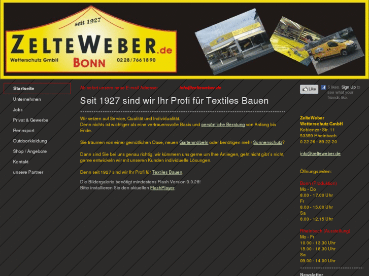 www.zelteweber.de