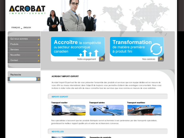 www.acrobat-import-export.com