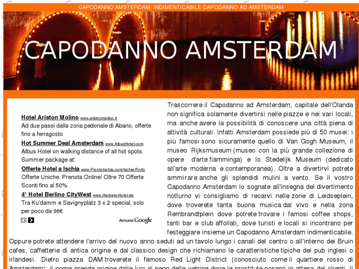 www.capodannoamsterdam.com