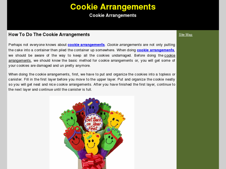 www.cookiearrangements.org