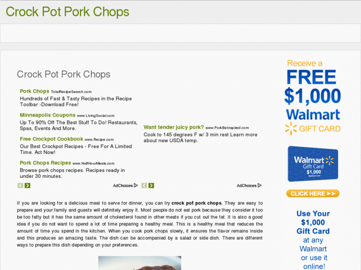 www.crockpotporkchops.net