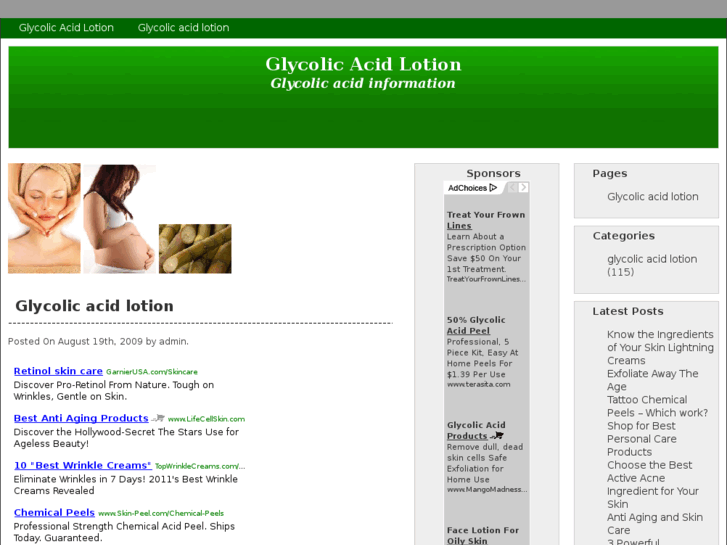 www.glycolicacidlotion.net