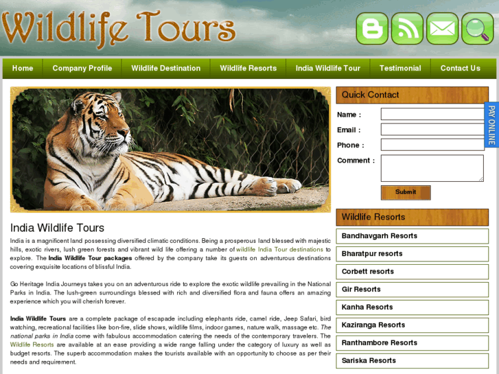 www.india-wildlifetours.com