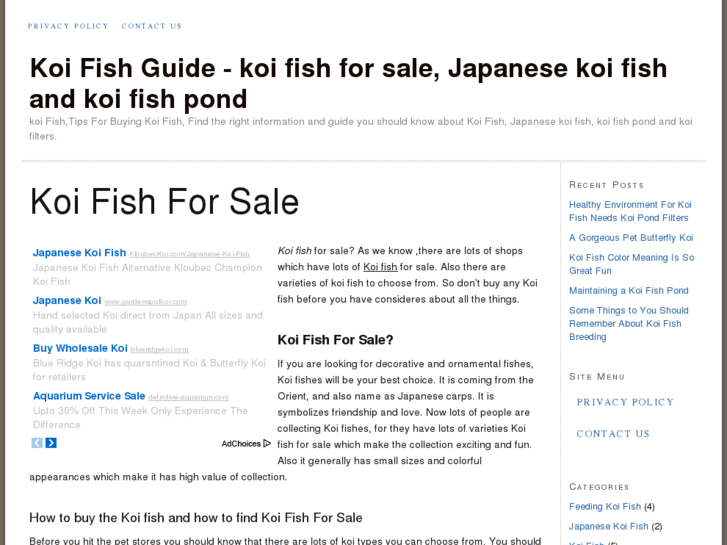 www.koifishforsale.net