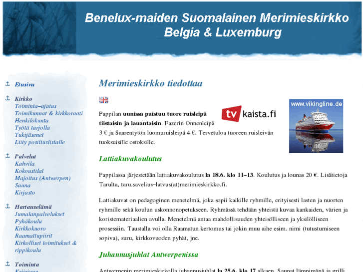 www.merimieskirkko.be